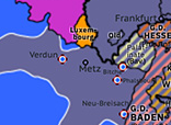 Historical Atlas of Northwest Europe 1870: French surrender at Metz